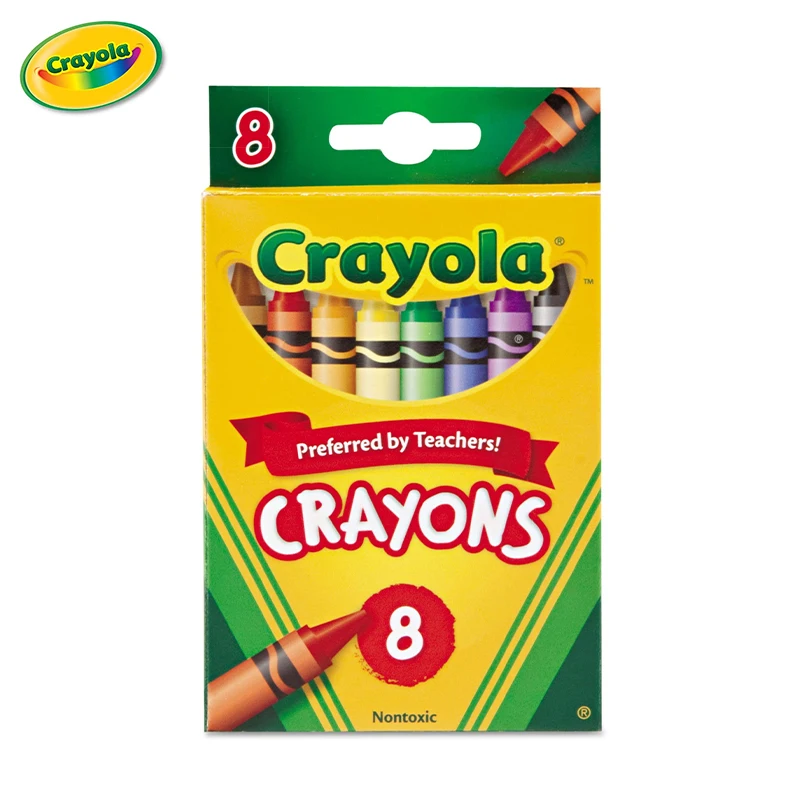 

Crayola Crayons Kid Assorted Colors 8 Count Non-washable Drawing Pen 52-3008