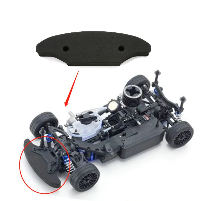 Фото Губка для переднего бампера VS117 из уретана для моделей Kyosho FW06 1/10, обновленные детали для радиоуправляемых автомобилей, запасные аксессуары №3