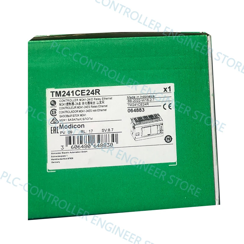 

New In Box PLC Controller 24 Hours Within Shipment TM241CEC24R