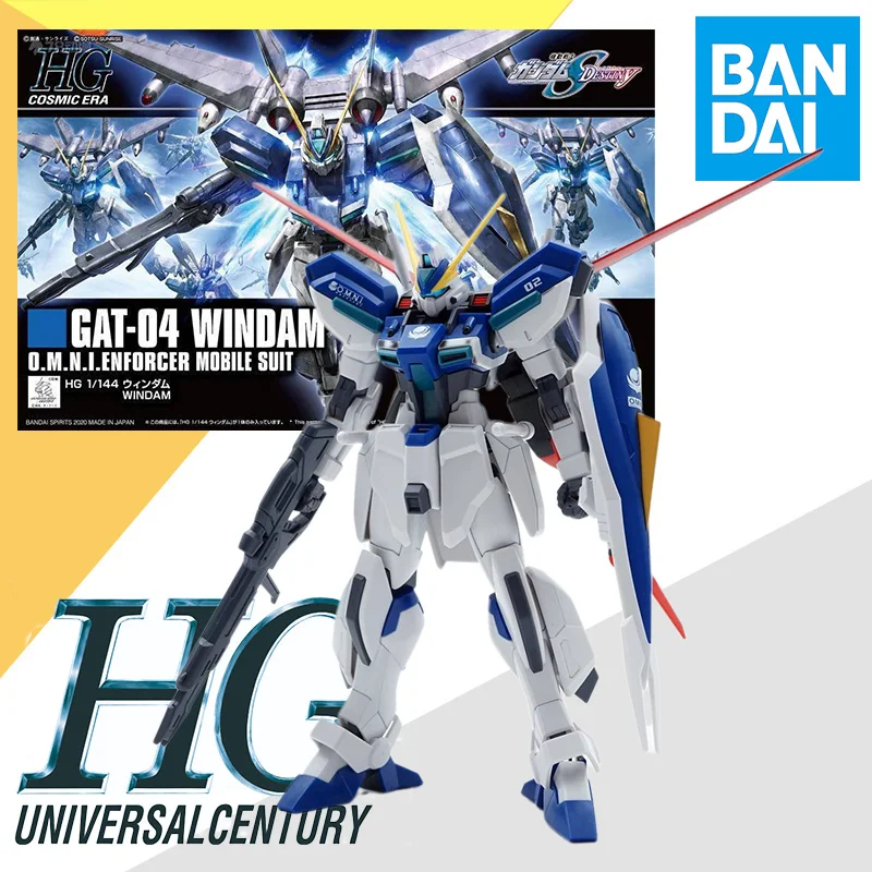 

В наличии Bandai 1/144 HGUC GUNDAM WINDAM модель в сборе аниме фигурка в сборе Fihgt модель игрушка подарок для детей