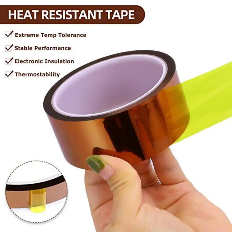 

33M High Temperature Heat BGA Tape Thermal Insulation Tape Polyimide Insulating Adhesive Tape 3D Printing Board Protection