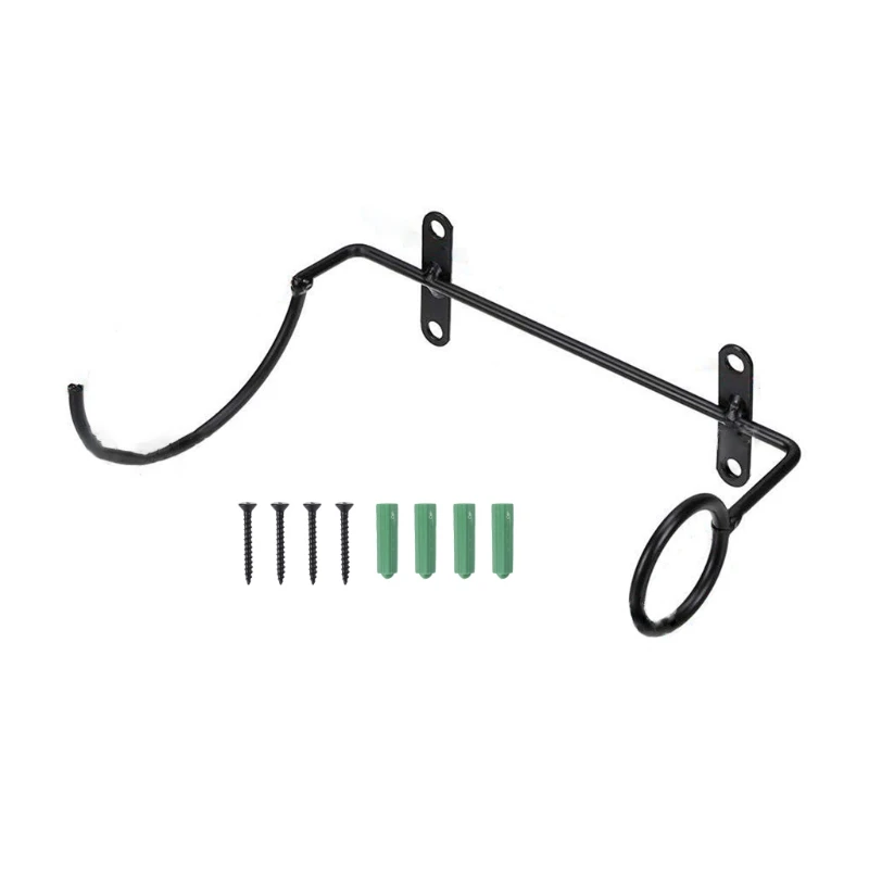 

Винный стеллаж из кованого железа, компактный черный настенный металлический держатель для вина, в комплекте, идеально подходит для дома, ...