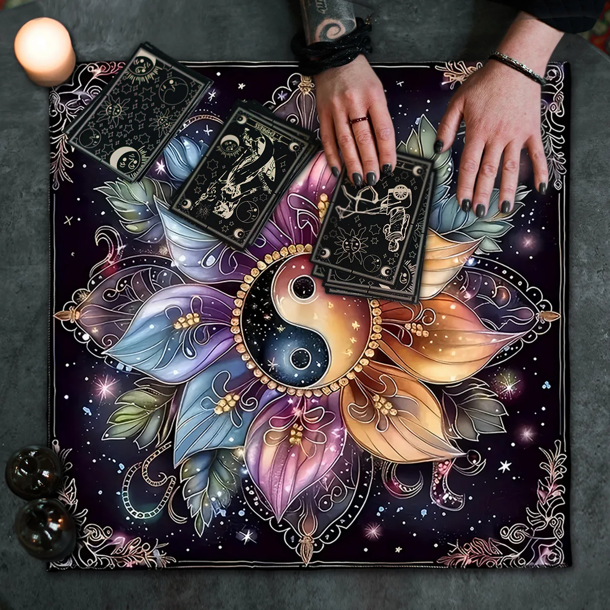 Скатерть для Таро LVJIA Floral Starry