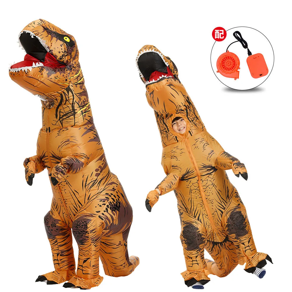 Искусственный динозавр надувной костюм для вечеринки взрослых искусственный