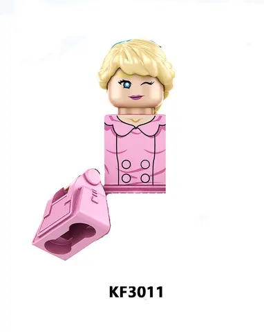 KF6197 новый фильм Барби блоки мини Экшн сборка пластиковые аксессуары фигурки модель строительные блоки детские игрушки подарки