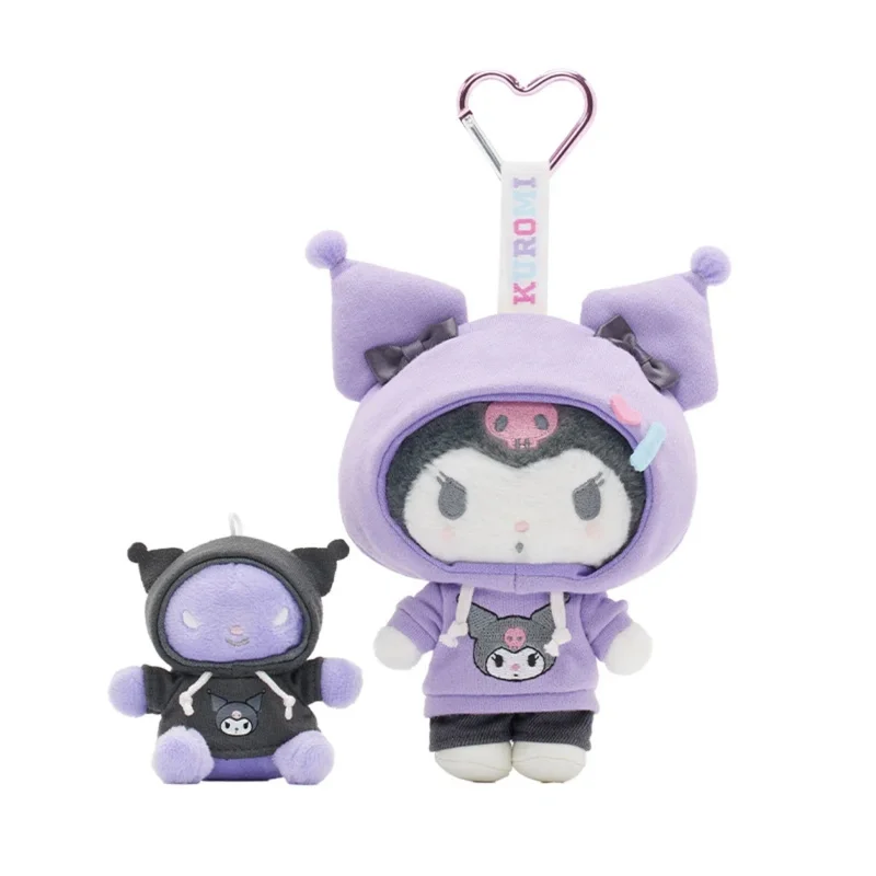 Новинка набор кукол Sanrio Hellokitty Kuromi My Melody Citywalk серии Kawaii сумка кулон Толстовка