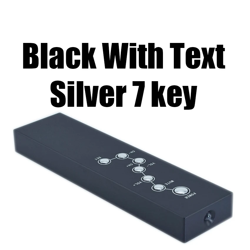 

Инфракрасный обучающий пульт дистанционного управления, регулировка громкости, весь материал из алюминиевого сплава, универсальный для усилителя