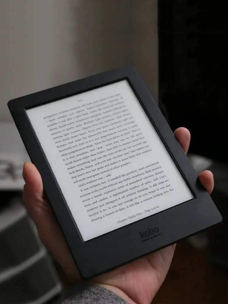 Электронная книга Kobo Aura H2O с экраном 6,8 дюйма, разрешением 265ppi, регулируемой подсветкой, 4 ГБ памяти и слотом для SD-карты, водонепроницаемое устройство для чтения электронных книг (art.: 3920d9efb36bf) - 3920d9efb36bf