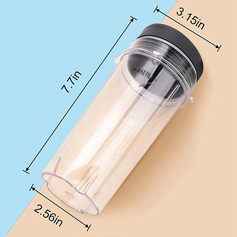 Чашки и лопасти блендера 16 унций в сборе запасные части для Ninja BL770 BL771 BL772 BL740 BL780