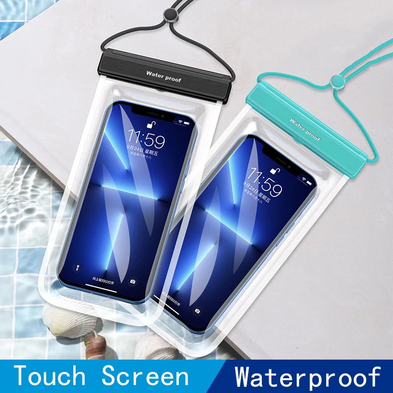 

Waterproof Phone Case Drift Diving Swimming Waterproof Bag for 6 Inch Mobile Cover Pouch Bag Case Underwater Dry Bags Case Cover