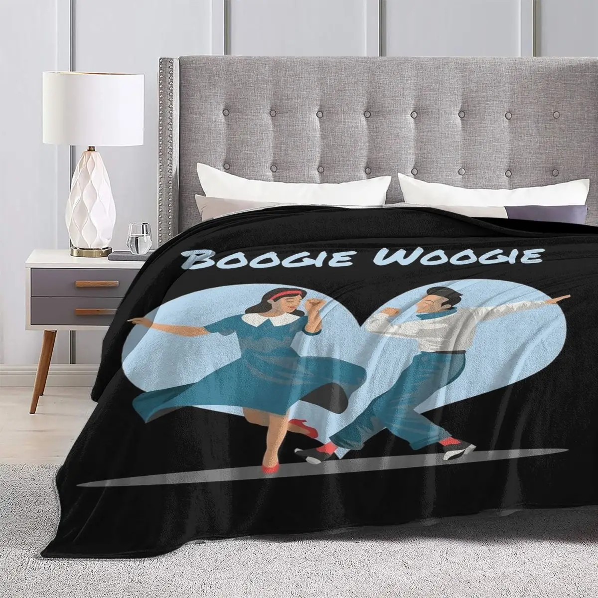 I Love Boogie Woogie Four Seasons универсальное одеяло для кинотеатра можно разложить подарок