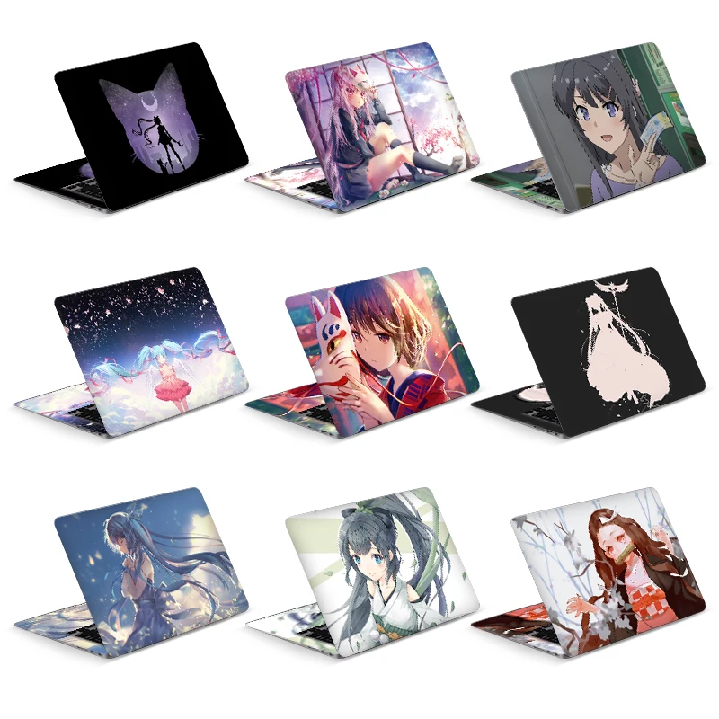 

Виниловая наклейка для ноутбука, 2 шт., 13,3 дюйма, 14 дюймов, 15,6 дюйма, 17,3 дюйма