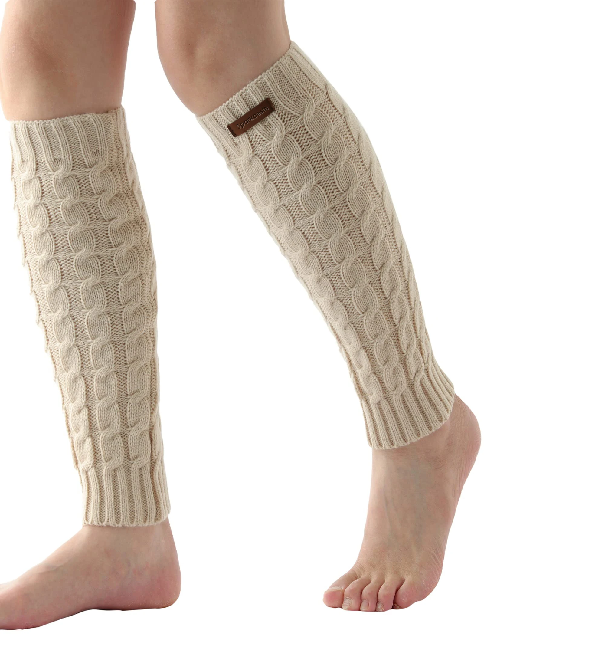 

Sparkaesth гетры для женщин-вязаные гетры с кабелем