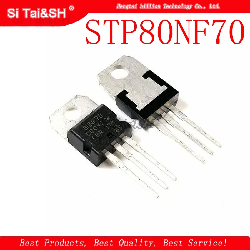 10 шт./лот STP80NF70 80NF70 TO-220 контроллер MOSFET 80A 70V EMU оригинальный аутентичный |