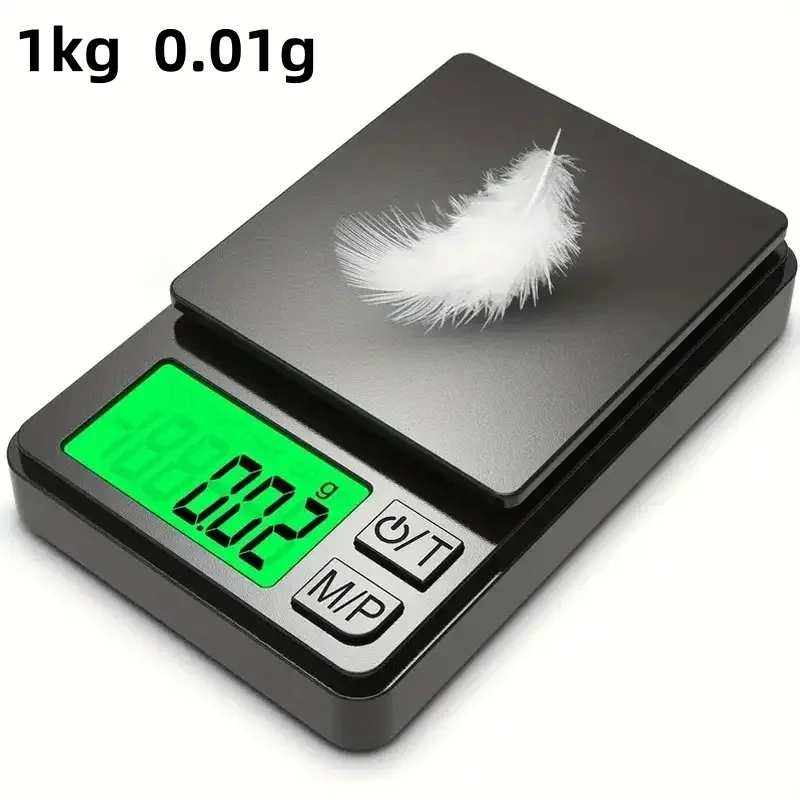 

Прецизионные карманные весы 1000 г х 0,01 г — цифровые весы для ювелирных изделий в граммах, унций/зерна с ЖК-дисплеем с подсветкой — мини-весы для путешествий
