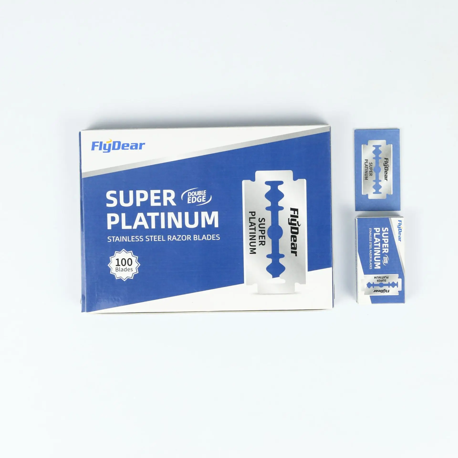 Двустороннее лезвие Feidi из нержавеющей стали ручное старомодное для бритья