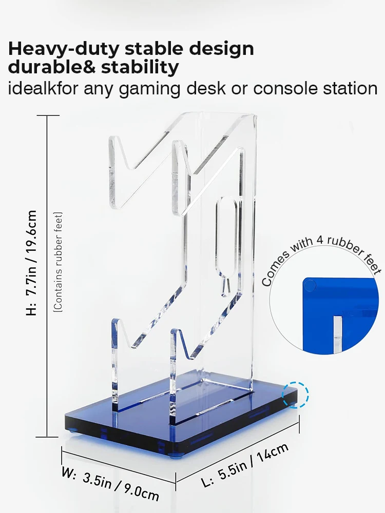 Новинка 2022 универсальная подставка для двух геймпадов PS5/PS4/PS3 настольный