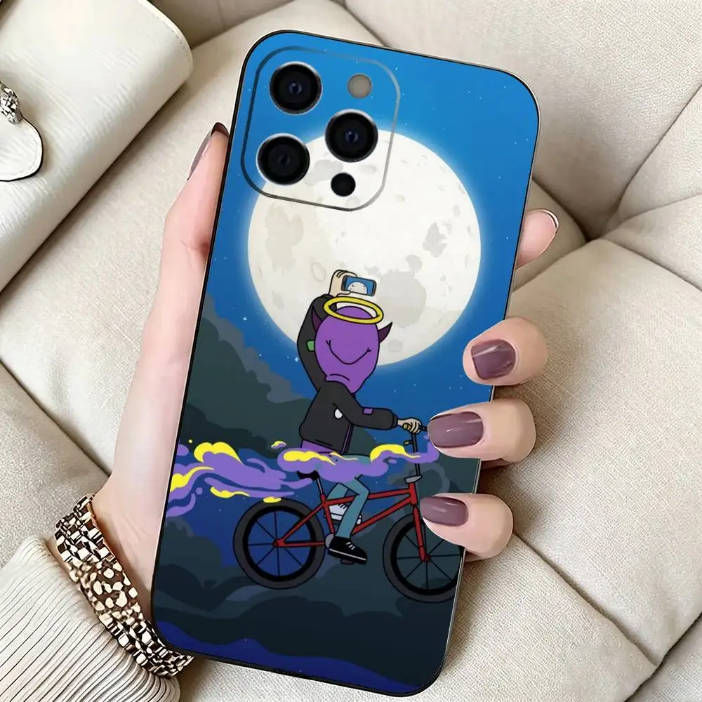 Фото Чехол для телефона Tha Supreme-e Rapper-r T-Thasup для iPhone 12/13/14/16/15/17 Pro Max, легкий и практичный, мягкий черный чехол. №2