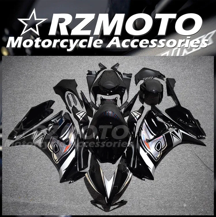 

4Gifts New ABS Motorcycle Fairings Kit Fit For HONDA CBR1000RR 2012 2013 2014 2015 2016 12 13 14 15 16 Bodywork set black silver