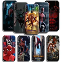 avengers spiderman for huawei honor 9x 8x 7x pro case for honor 10x lite phone case soft coque back black tpu silicone cover