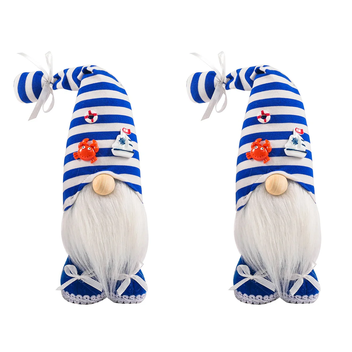 

Плюшевые летние декоративные игрушки-гномы, шведская прекрасная фигурка томта, искусственные игрушки в средиземноморском стиле, тематичес...