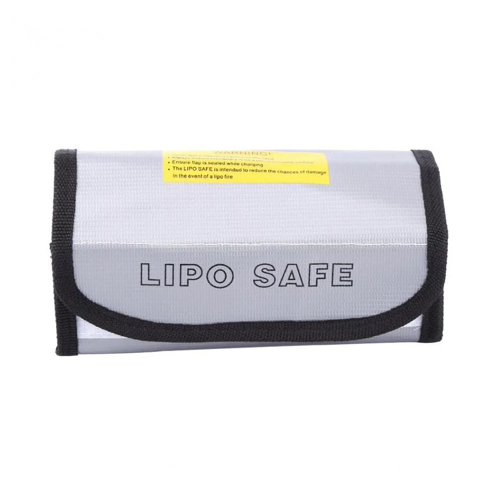 

Огнеупорная сумка для аккумуляторов LiPo Rc, портативная Взрывозащищенная защитная сумка, Безопасный мешок для зарядки x 75x60 мм