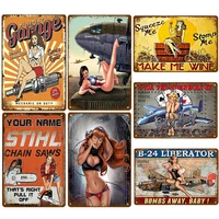 vintage movie metal tin sign plate poster retro sexy goddess metal wall art bar wall stickers for bar room wall pendant plaques