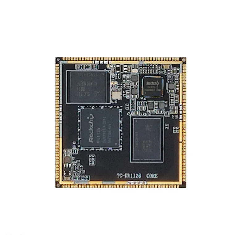 Четырехъядерный процессор Smartfly ARM Cortex-A7 RV1126/RV1109 основная плата с отверстием для