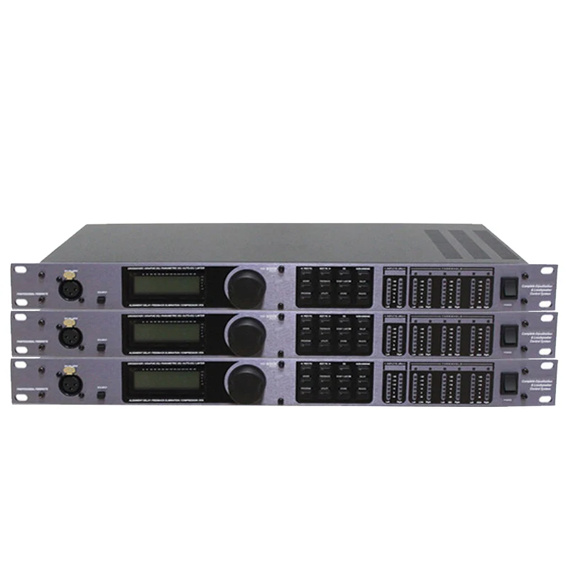 

Vosiner dsp audio processor board D160 professional 2 in 6 out audio speaker management audio processor