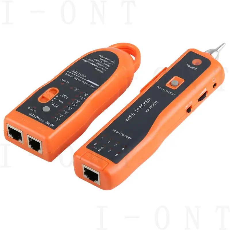 LAN Network Cable Tester Cat5 Cat6 RJ45 UTP STP Detector Line Finder Telephone Wire Tracker Tracer Diagnose Tone Tool Kit