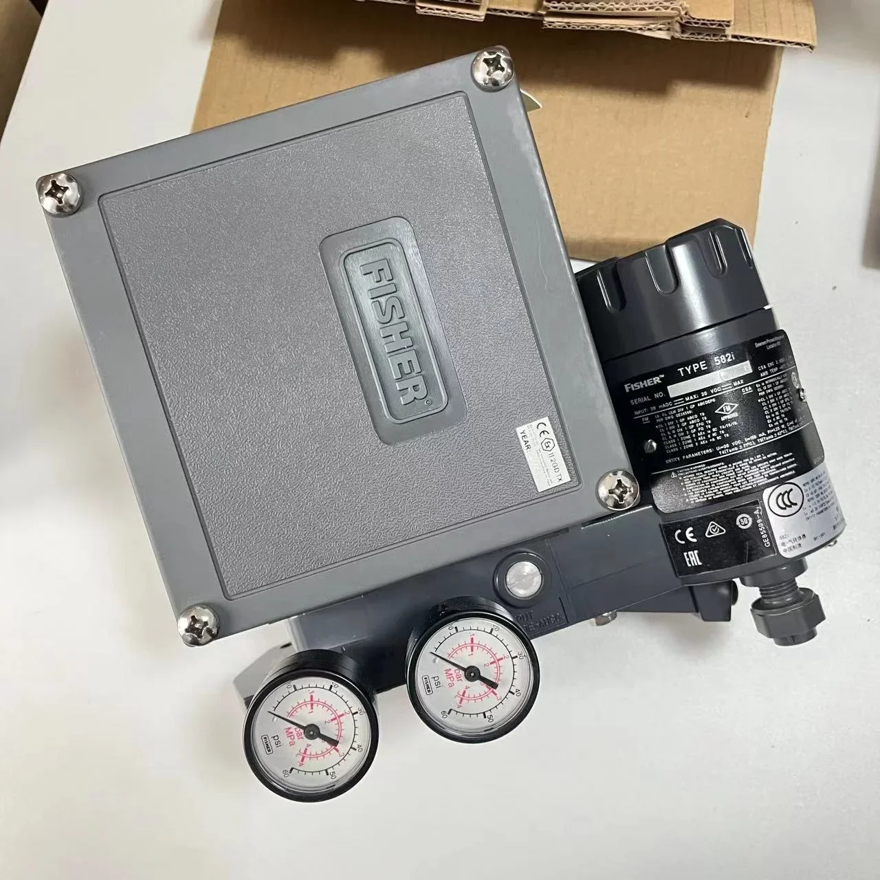 Оригинальный электро-пневматический позиционер Emerson 3582 и 3582i с регулирующим