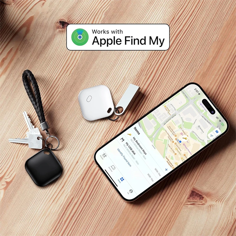 Умный Gps-трекер Bluetooth-совместимый Работает С Apple Find My App Itag Напоминание О Потере