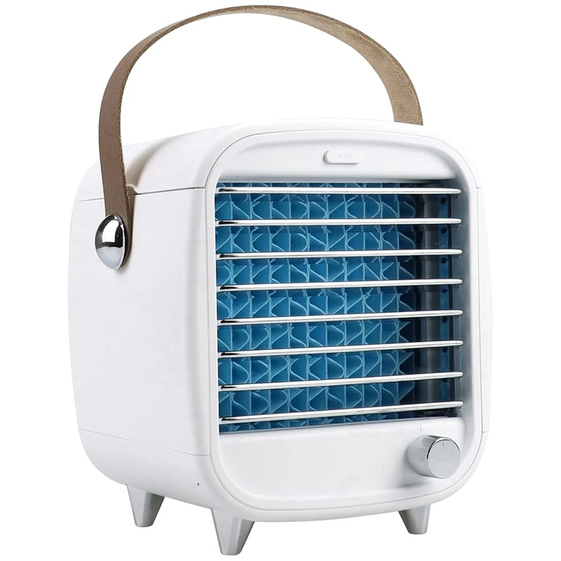 

Portable Air Conditioner Upgraded 3 In 1 Personal Air Conditioner Cooling Fan,Small Evaporative Air Cooler, USB Powered