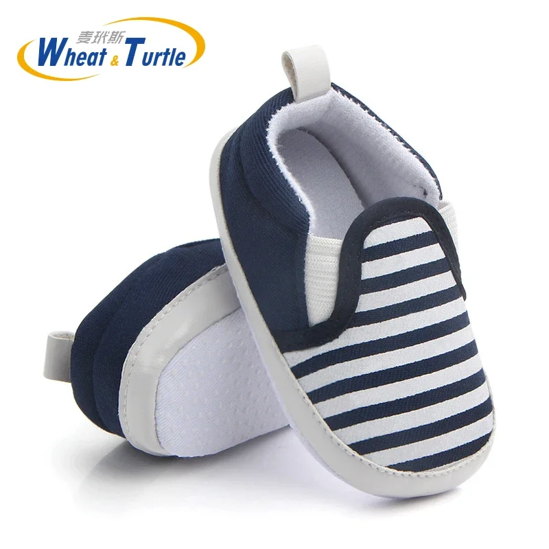 Детские парусиновые туфли с мягкой подошвой Нескользящие