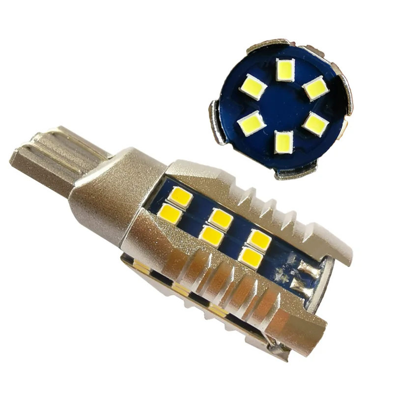 

20pcs DC9V-30V T10 W5W 194 168 T15 W16W CANBUS Car LED Clearance Light Bulb Tail Reading License Plate Lamp Lemon Yellow White