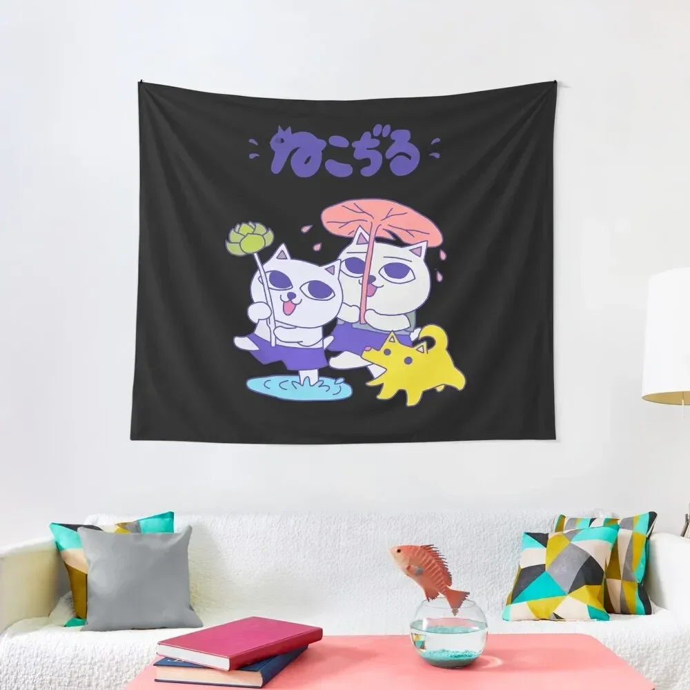 Nekojiru Udon гобелен Декор для комнаты эстетический Настенный декор аниме