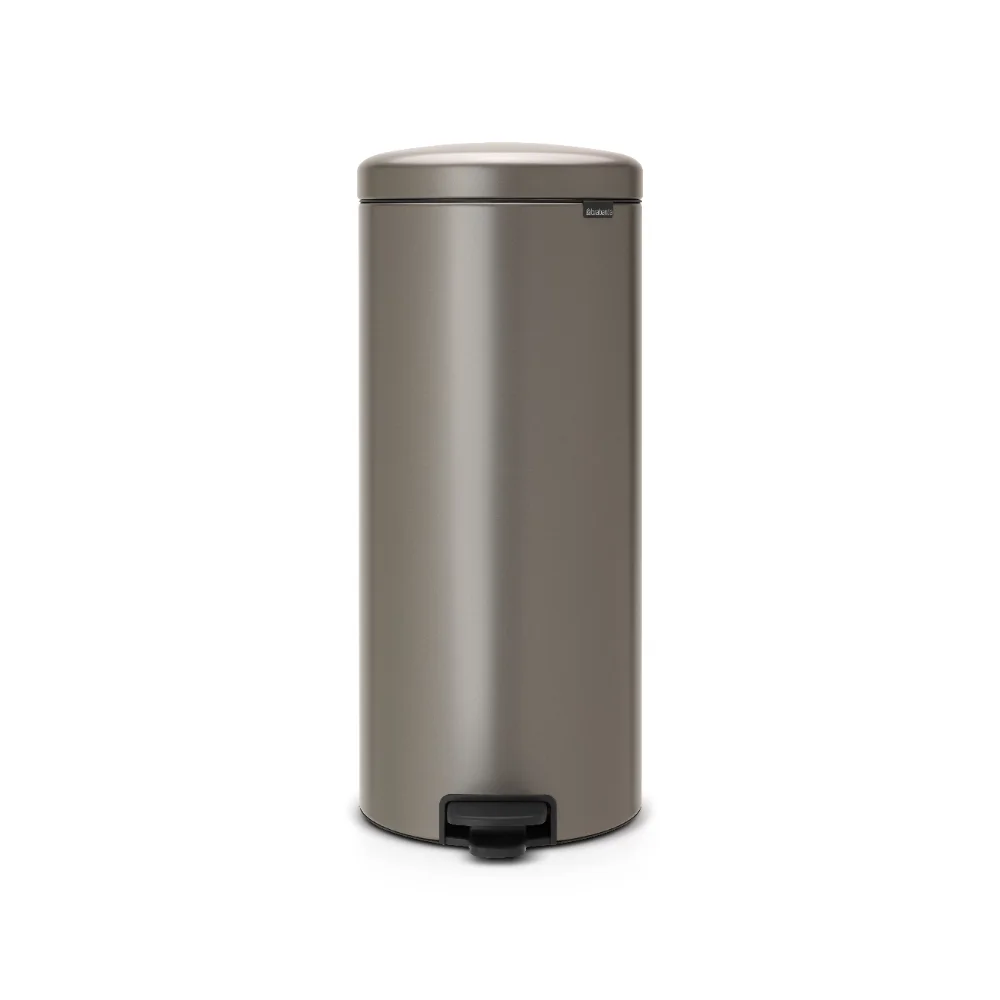 

Brabantia Trash Can Newicon, 8 Gallon / 30L Platinum trash can kitchen