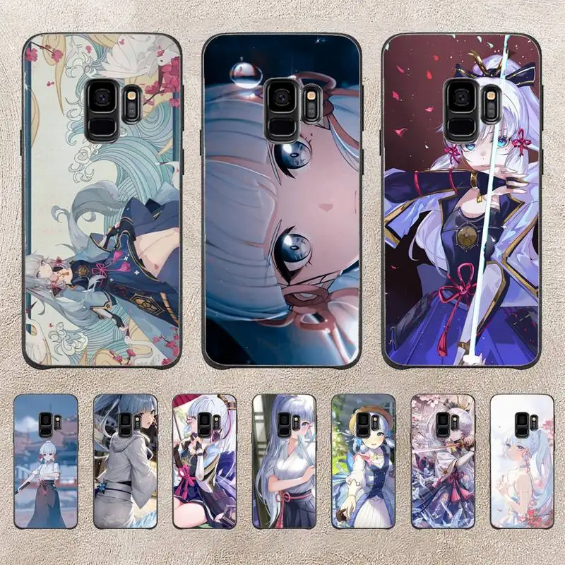 

Genshin Impact Kamisato Ayaka Phone Case For Samsung Galaxy A51 A50 A71 A21s A31 A41 A10 A20 A70 A30 A22 A02s A13 A53 5G Cover