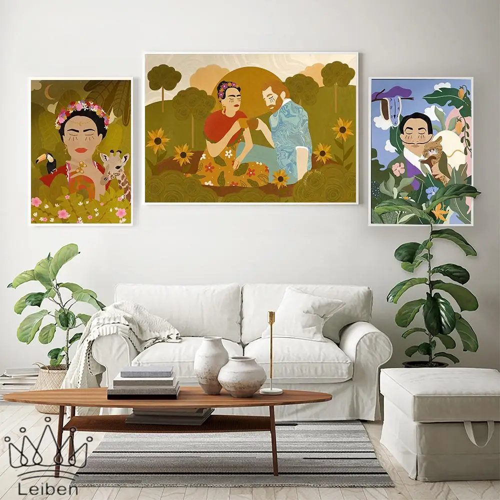 Картина с изображением картины Ван Гога искусство абстрактные растения