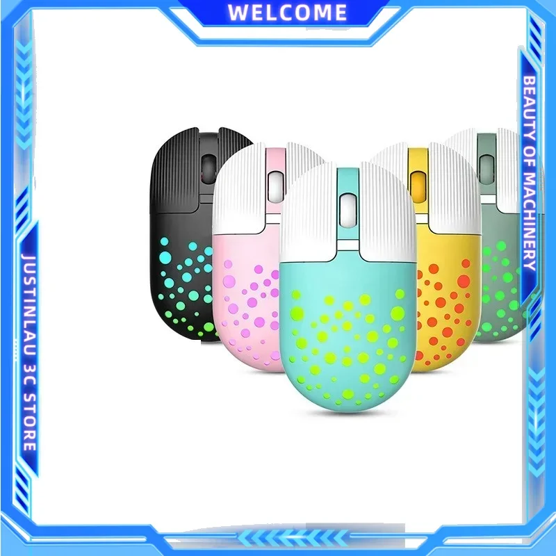 Мышь игровая Беспроводная с RGB-подсветкой 2 4 ГГц кнопки 1200 DPI