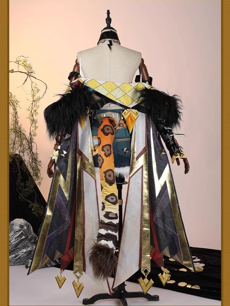 Xilonen Косплей Костюм Genshin Impact Аниме Женская Модная Униформа Полный Комплект