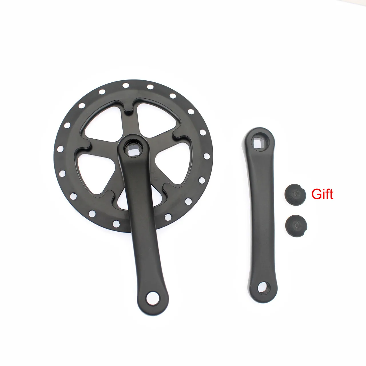 Односкоростной велосипедный кривошипный комплект 40T 165 мм звездообразная