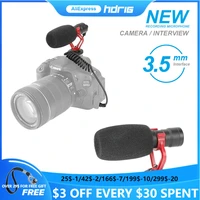 hdrig camera microphone used for interview vlog recording significantly improve audio quality for photo studio