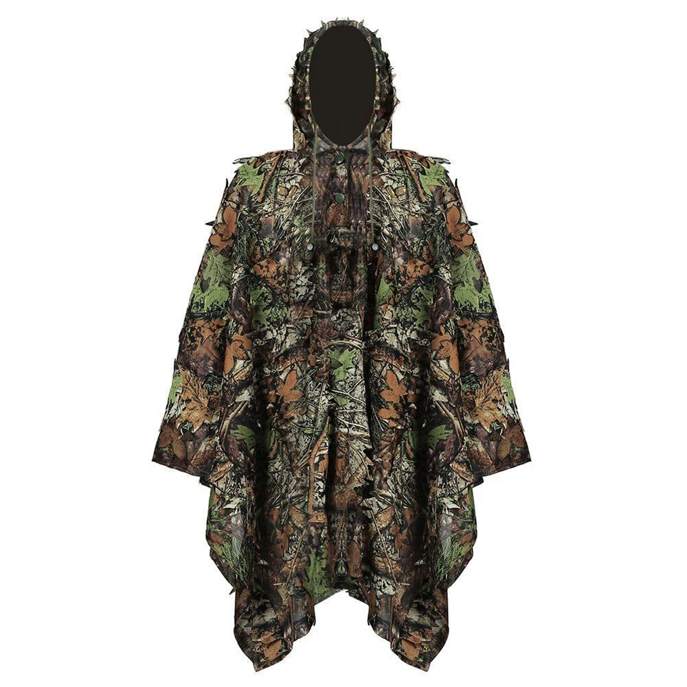 

3D Hunting Clothes Sniper Airsoft Camouflage Ghillie Suit Military Uniform Men Women Kids Tactical Clothing Paintball Jackets