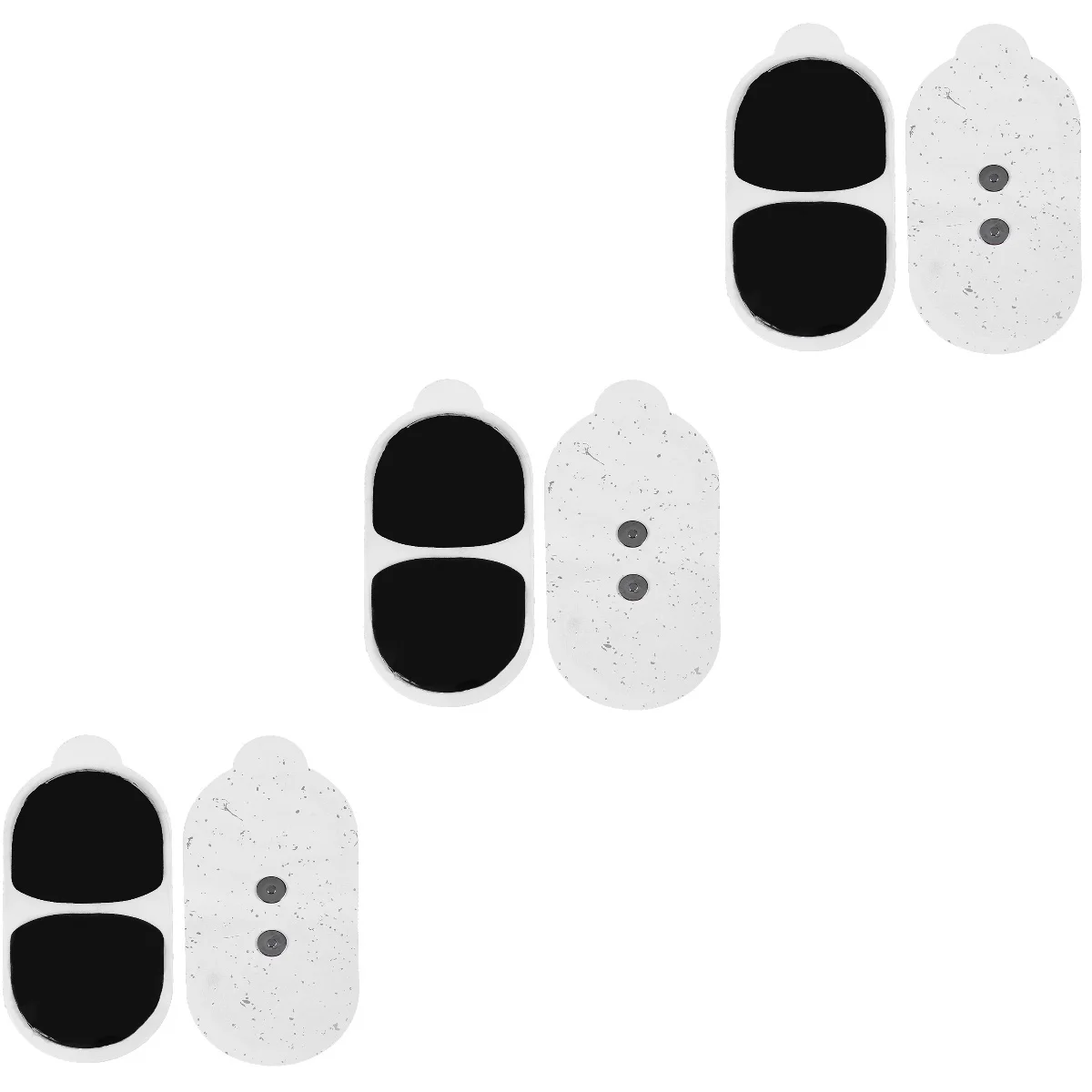 

3 шт. пара гелевых электродных прокладок, универсальная совместимость с релаксатором MOOYEE M2/