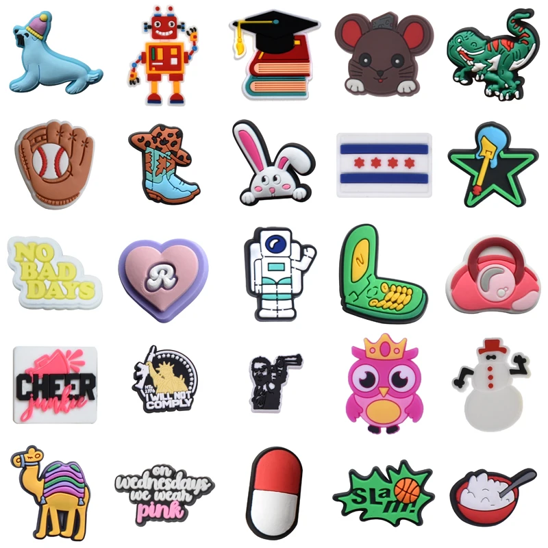 

Wholesale Bulk Decorations for Crocs Gifts Girl Set Jeans Men Shoes Accessories Kids Para Pins Boy Shoe Charms Packs Women Charm