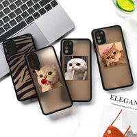 Poco Pro Case For Xiaomi Redmi Case Cute Animals Cat Phone Case For Redmi Note Pro 10S Lite 11T Pro Cover