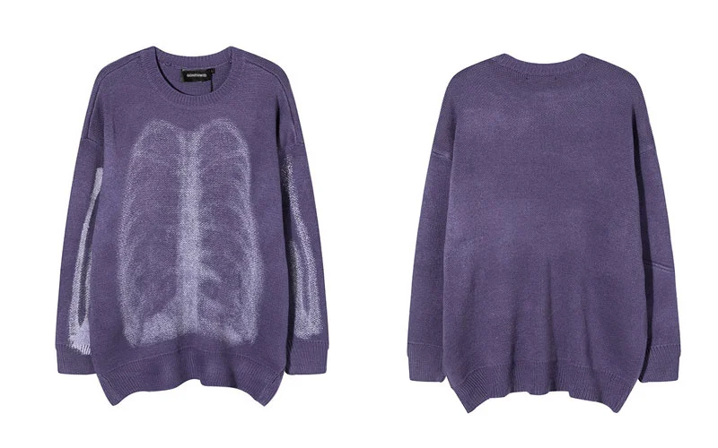 

Мужской вязаный свитер в стиле Харадзюку, в стиле Харадзюку