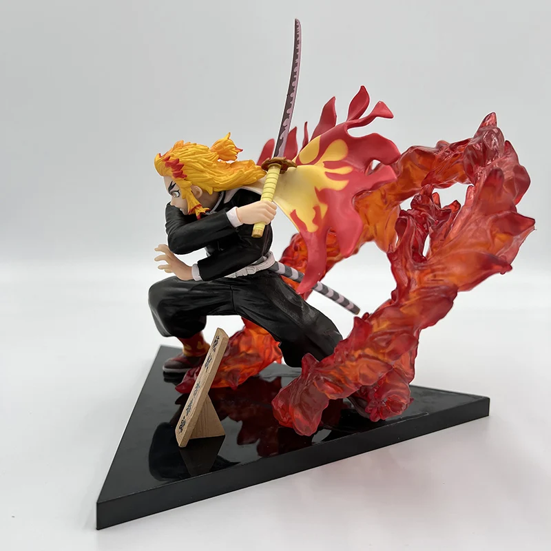 18см Кёджуро Ренгоку Фигурка из аниме "Убийца Демонов" Камадо Танджиро Кимэцу но Яиба Действие Кокушибо/Даки Фигурка Кукла Игрушки
