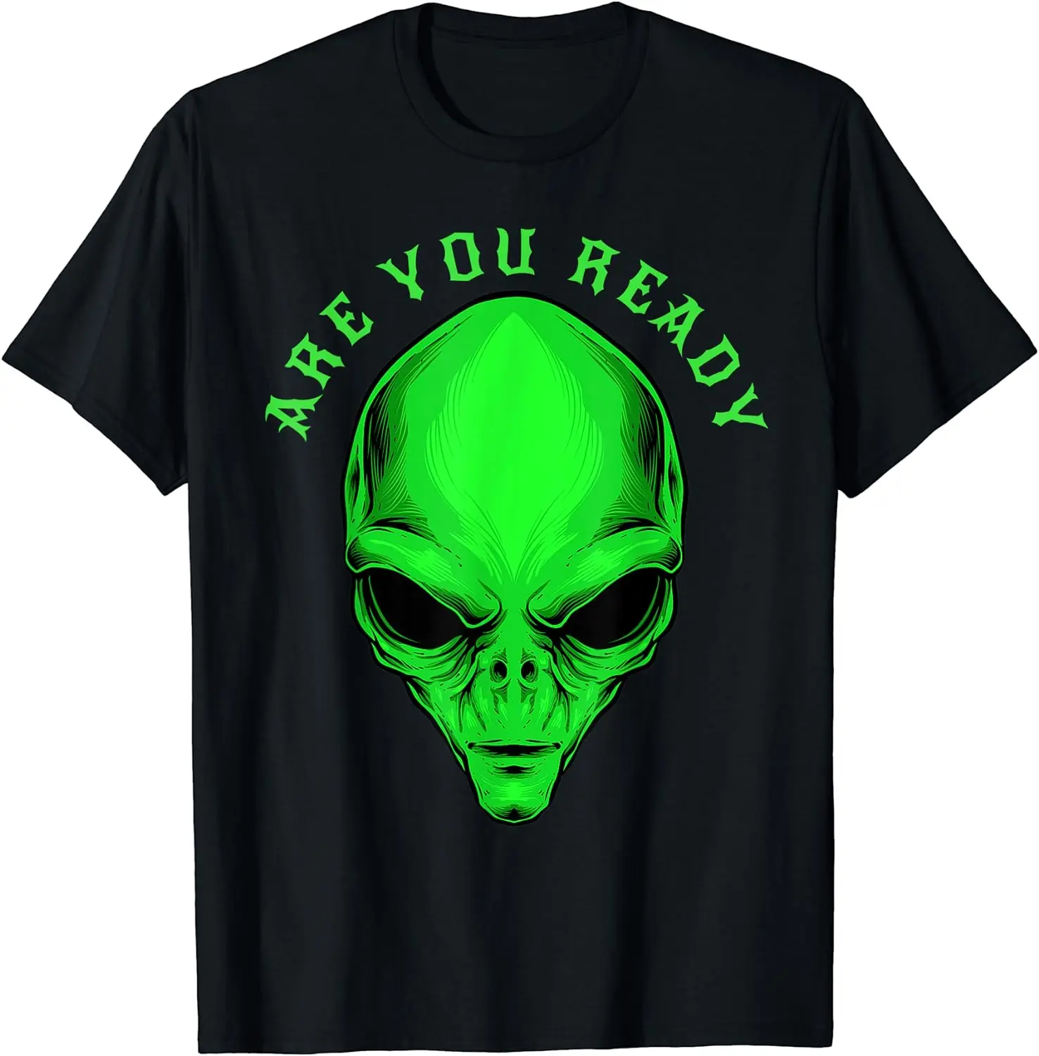 

Alien Are You Ready for Halloween Kids T-Shirt Outer Space Things Casual Graphic T Shirts Cotton Four Seasons Tees Daily